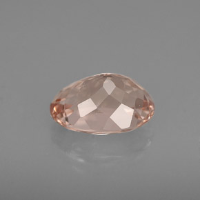 Morganita rosa natural de 1,67 ct, corte óvalo, VVS-VS