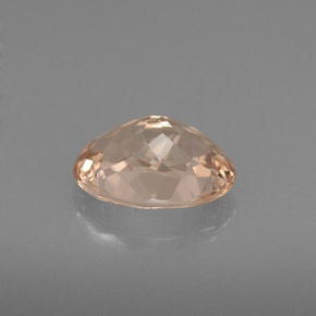 Morganita rosa natural de 1,40 ct, corte óvalo, VVS