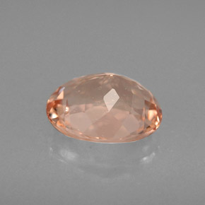 Morganita rosa natural de 1,51 ct, corte óvalo, VVS-VS