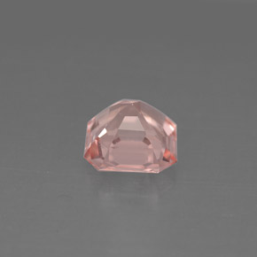Morganita rosa natural de 1,28 ct, corte esmeralda, VVS-VS