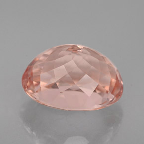 Morganita rosa natural de 3,21 ct, corte óvalo, VVS-VS