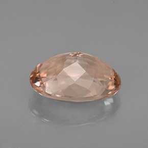 Morganita Salmón natural de 2.73 ct, Corte Óvalo, VVS-VS