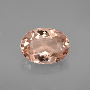 Morganita rosa natural de 2,19 ct, corte óvalo, VVS-VS