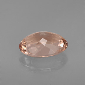 Morganita rosa natural de 2,19 ct, corte óvalo, VVS-VS
