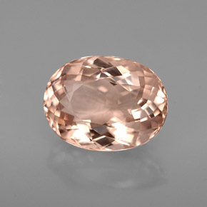 Morganita rosa natural de 3,28 ct, corte óvalo, VVS-VS