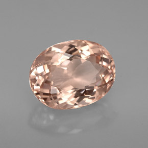 Morganita rosa natural de 3,28 ct, corte óvalo, VVS-VS