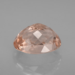 Morganita rosa natural de 3,13 ct, corte óvalo, VVS-VS