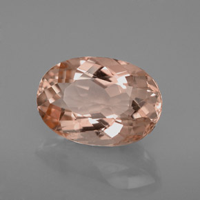 Morganita rosa natural de 2,73 ct, corte óvalo, VVS-VS
