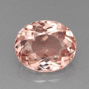Morganita rosa natural de 2,79 ct, corte óvalo, VVS-VS