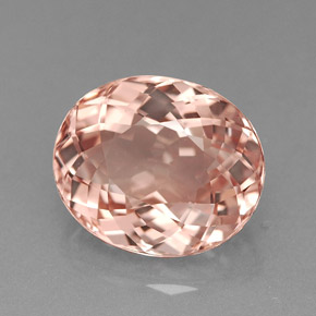 Morganita rosa natural de 2,79 ct, corte óvalo, VVS-VS