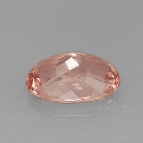 Morganita Salmón natural de 1.77 ct, Corte Óvalo, VVS-VS