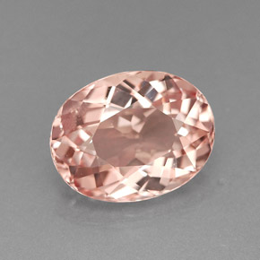 Morganita rosa natural de 1,84 ct, corte óvalo, VVS-VS