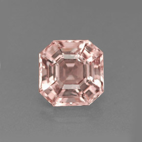 Morganita rosa natural de 1,34 ct, corte esmeralda, VVS-VS