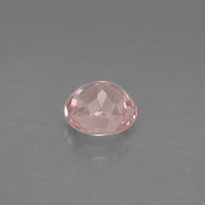 Morganita Rosado claro natural de 1.27 ct, Corte Redondo, VS