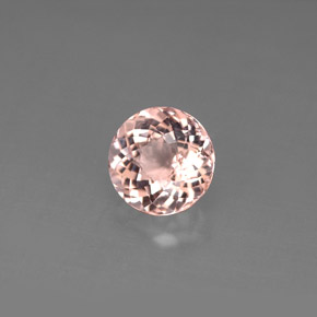 Morganita rosa natural de 1,19 ct, corte redondo, VS
