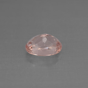Morganita Rosado claro natural de 1.26 ct, Corte Óvalo, VS