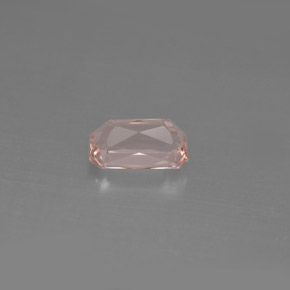 Morganita rosa natural de 0,73 ct, corte esmeralda, VVS-VS
