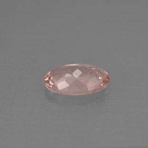 Morganita Rosado claro natural de 0.87 ct, Corte Óvalo, VS