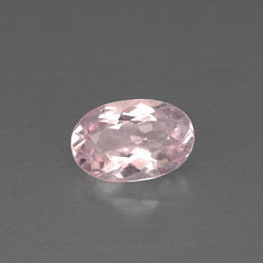 Morganita rosa natural de 1,27 ct, corte óvalo, VS