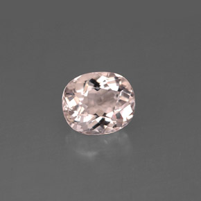 Morganita rosa natural de 1,27 ct, corte óvalo, VVS-VS