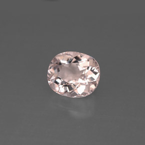 Morganita rosa natural de 1,27 ct, corte óvalo, VVS-VS