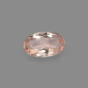 Morganita rosa natural de 1,17 ct, corte óvalo, VVS-VS