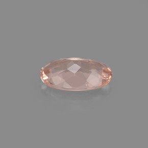 Morganita rosa natural de 1,17 ct, corte óvalo, VVS-VS