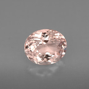 Morganita rosa natural de 1,86 ct, corte óvalo, VS