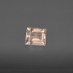 Morganita rosa natural de 0,80 ct, baguette, VS