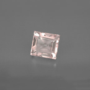 Morganita rosa natural de 1,42 ct, baguette, VVS
