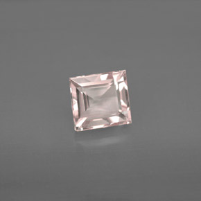 Morganita rosa natural de 1,42 ct, baguette, VVS