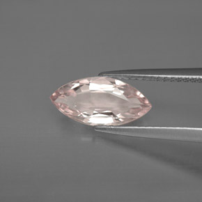 Morganita rosa natural de 1,45 ct, marquesa, VS