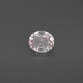 Morganita rosa natural de 0,54 ct, corte óvalo, VVS-VS
