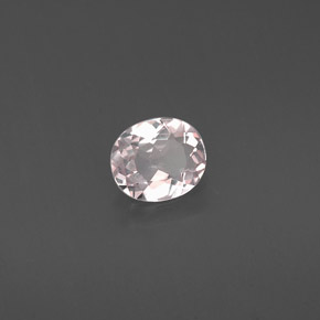 Morganita rosa natural de 0,54 ct, corte óvalo, VVS-VS