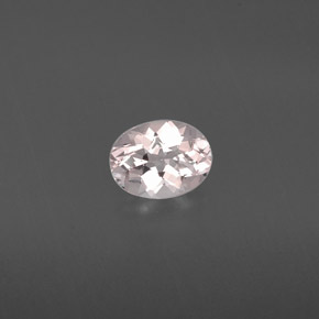 Morganita rosa natural de 0,62 ct, corte óvalo, VVS-VS