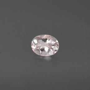 Morganita rosa natural de 0,62 ct, corte óvalo, VVS-VS