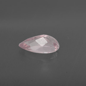 Morganita rosa natural de 1,25 ct, en forma de pera, VVS-VS