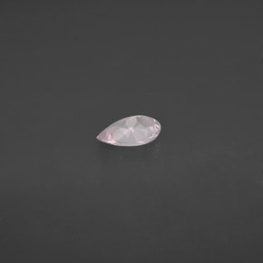 Morganita Rosado claro natural de 0.40 ct, En forma de pera, VVS-VS