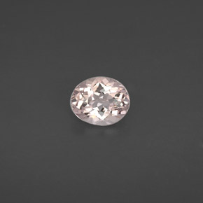 Morganita rosa natural de 1,12 ct, corte óvalo, VVS