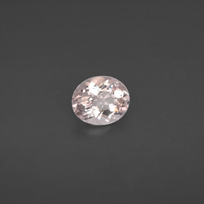 Morganita rosa natural de 1,12 ct, corte óvalo, VVS