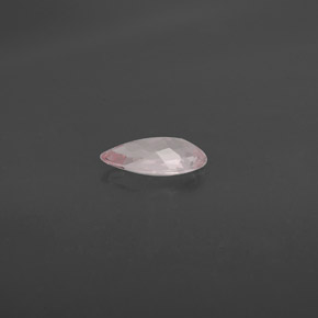 Morganita rosa natural de 0,92 ct, en forma de pera, VVS