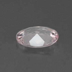 Morganita Rosado claro natural de 0.71 ct, Corte Óvalo, IF