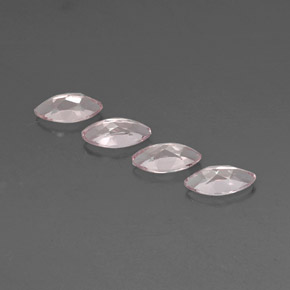 Morganita rosa natural de 2,28 ct, marquesa, VVS