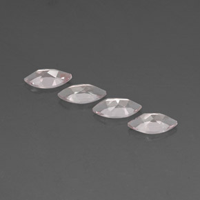Gemas de morganita rosa natural de  ct, marquesa, VVS