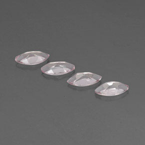 Gemas de morganita rosa natural de  ct, marquesa, VVS
