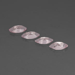 Gemas de morganita rosa natural de  ct, marquesa, VVS