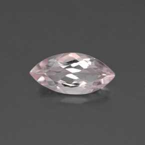 Morganita rosa natural de 0,92 ct, marquesa, VVS