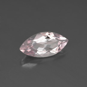 Morganita rosa natural de 0,92 ct, marquesa, VVS