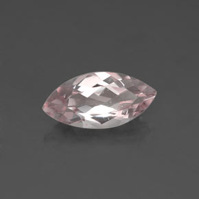 Morganita rosa natural de 0,96 ct, marquesa, VVS-VS