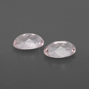 Gemas de morganita rosa natural de  ct, corte óvalo, VVS